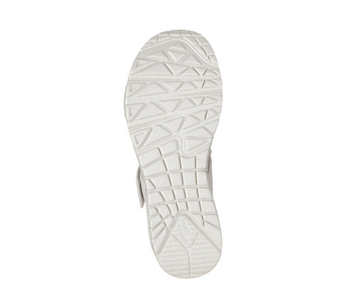 Sandale sport, dama, SKECHERS STREET 120016-OFWT, crem,  sintetic